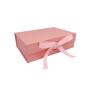 Pink Gift Box With Ribbon 260x190x80mm – Crystal Mailing