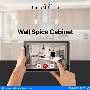 Upgrade Your Kitchen with Our Elegant White RTA Wall Spice C