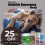 25% Off on Joint Care Products - Arthritis Awareness Month