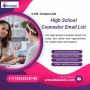 Get the High School Counselor Email List From SchoolDataList