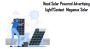Need Solar Powered Advertising Light?contact Megamax Solar 