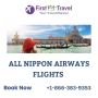 Find All Nippon Airways first class ✈Contact+1-866-383-935
