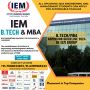 IEM B.Tech & MBA Admissions 2024 - Hurry Up Limited Seats