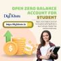 Seamless Student Banking: Open Your Zero Balance Account