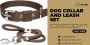 Dog Collar and Leash Set Of all Sizes and Breeds | Dog Fathe
