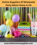 Online Suppliers Of Wholesale Party Décor Items in CA