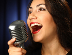 singer singing