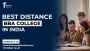 Best Distance BBA Colleges in India | Distance Pathshala