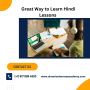 Great Way to Learn Hindi Lessons - Dr. Sonia Sharma Academy