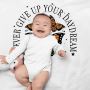 Never Give Up Your Daydream Baby Swaddle Blanket