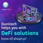 Defi Exchange like 1-Inch Development Company - Dunitech
