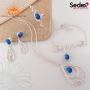 Stunning Neon Apatite Jewellery Set - Perfect for any 