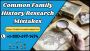 What Are Common Mistakes People Do During Family History Res