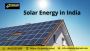 Best Solar Energy in India | Urjadaily