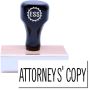 Attorneys' Copy Rubber Stamp - Legal Stamps