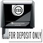 Large Narrow For Deposit Only Self-Inking Stamp