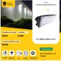 LED Semi Cutoff Wall Pack Light - 100W - 5000K