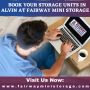 Manage Storage Units with Fairway Mini Storage - Alvin