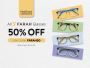 Get 50% Off Farah Glasses in the UK!