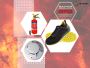 Fire Safety Kit: Hooter Alarm, Extinguisher, Cylinder & More