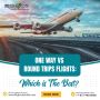One Way Vs Round Trip: Which is the Best Flight To Book?One 