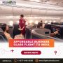 Experience Luxury and Comfort with Business Class Flights to