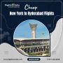 Book Cheap New York to Hyderabad flights