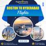 Boston to Hyderabad Flights 