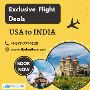 Book your USA to India Flights with FlyDealFare
