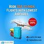 Book USA To India Flights With Lowest Airfares 