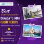 Best Deals & Discounts on Canada to India Flight Tickets