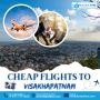 Get Instant Discount on USA to Vishakhapatnam Flights 