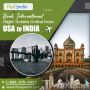 Book International Flight Tickets Online from USA to India