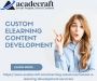 Custom eLearning content development