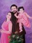 Capture Timeless Moments: Exquisite Family Portrait Painting