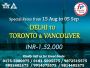 Friends Travel: Your Ticket to Delhi to Toronto & Vancouver