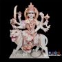 Exquisite Durga Marble Statue
