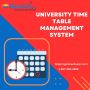 University Time Table Management Software