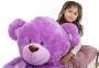 Buy Giant Lavender Teddy Bear- Giant Teddy