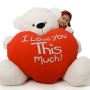 Buy Our Romantic Love Teddy Bear Online at Giant Teddy