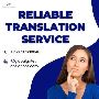 Reliable translation service provider