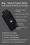 Smart Power Bank with Suction & Wireless Charging Smart Power Bank with Suction & Wireless Charging