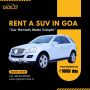 Rent a SUV in Goa for the Ultimate Coastal Adventure