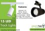15W LED Track Light Perth by Greenhse Technologies