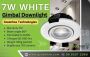 IP65 Rated 7W Gimbal Downlight by Greenhse Technologies