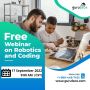 Free Webinar on Robotics and Coding on 17th September 2022