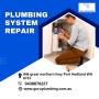 Plumbing System Repair Services in Australia