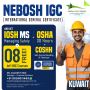  Green World Group -The Process of obtaining Nebosh course 