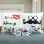 Celebrate Love in Dubai: Personalized Mr & Mrs Mug Set at Gy