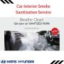Car Interior Smoke Sanitization Service - Hyundai Center